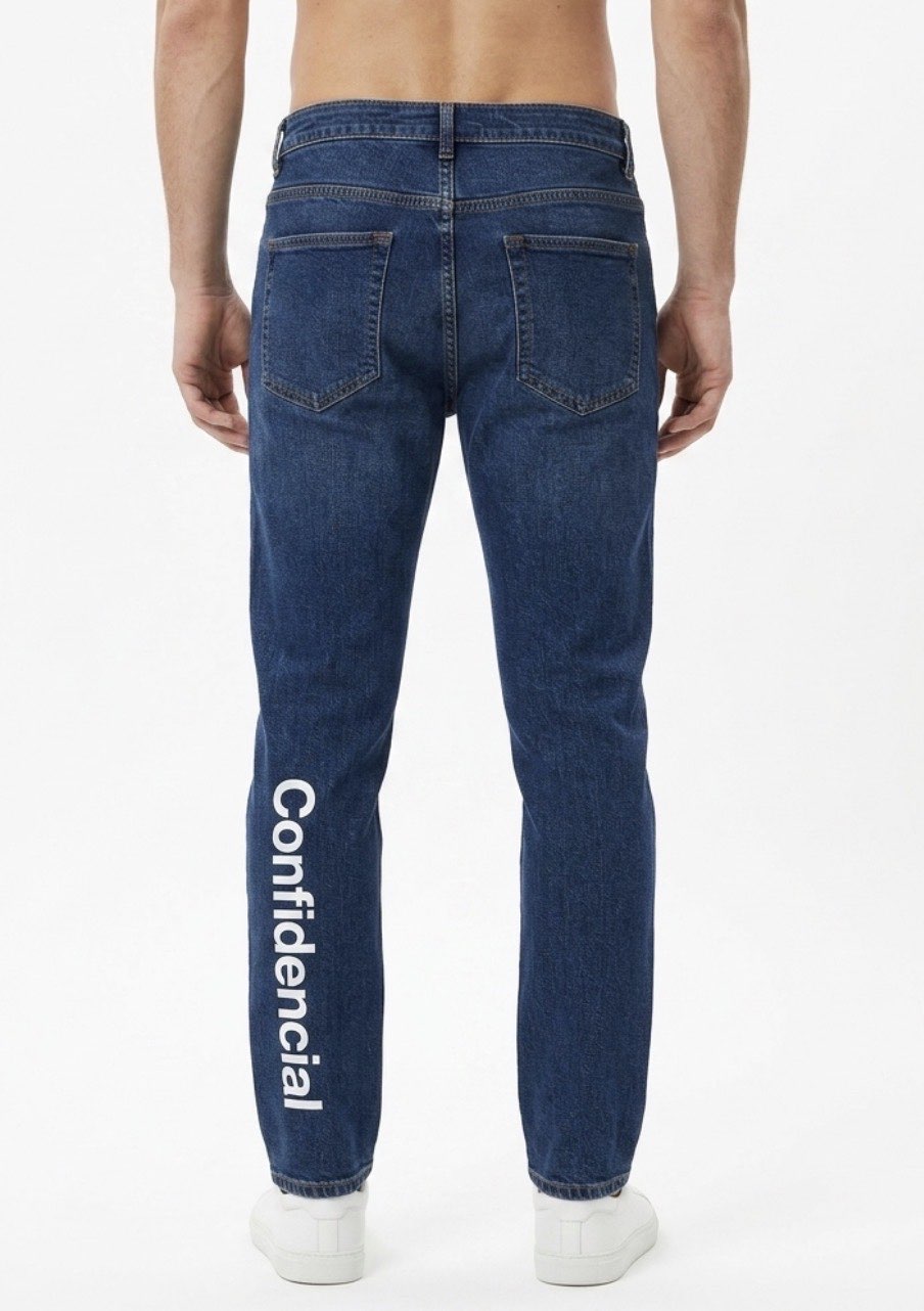 VINTAGE WASH SLIM JEANS - - MARCELO BURLON