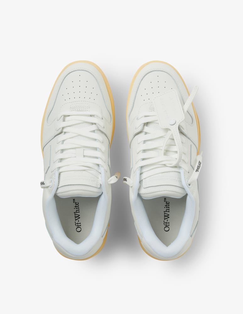 OUT OF OFFICE CALF LEATH - - OFF-WHITE