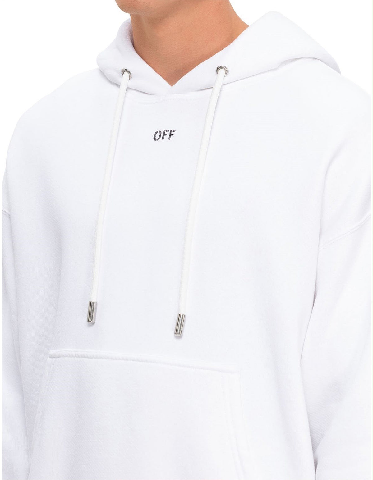 VIBE ARROW SKATE HOODIE - - OFF-WHITE