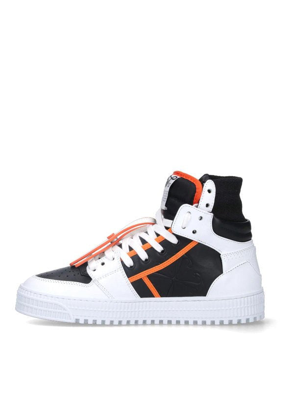 3.0 OFF COURT CALF LEA - - OFF-WHITE