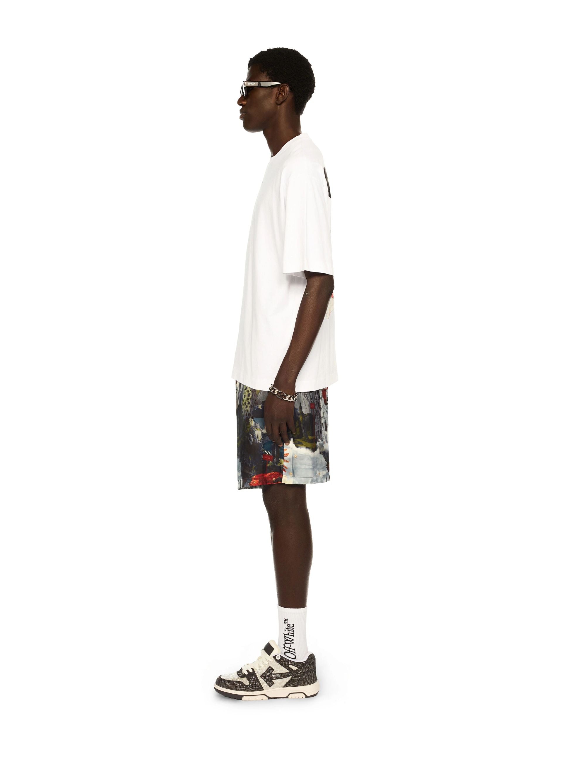 THINKMAN ARROW SKATE SS TEE - - OFF-WHITE