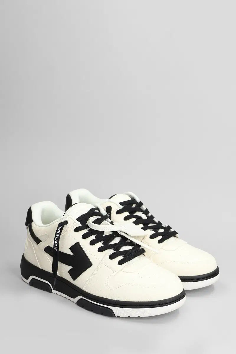 OUT OF OFFICE TEXTURED SUE - - OFF-WHITE