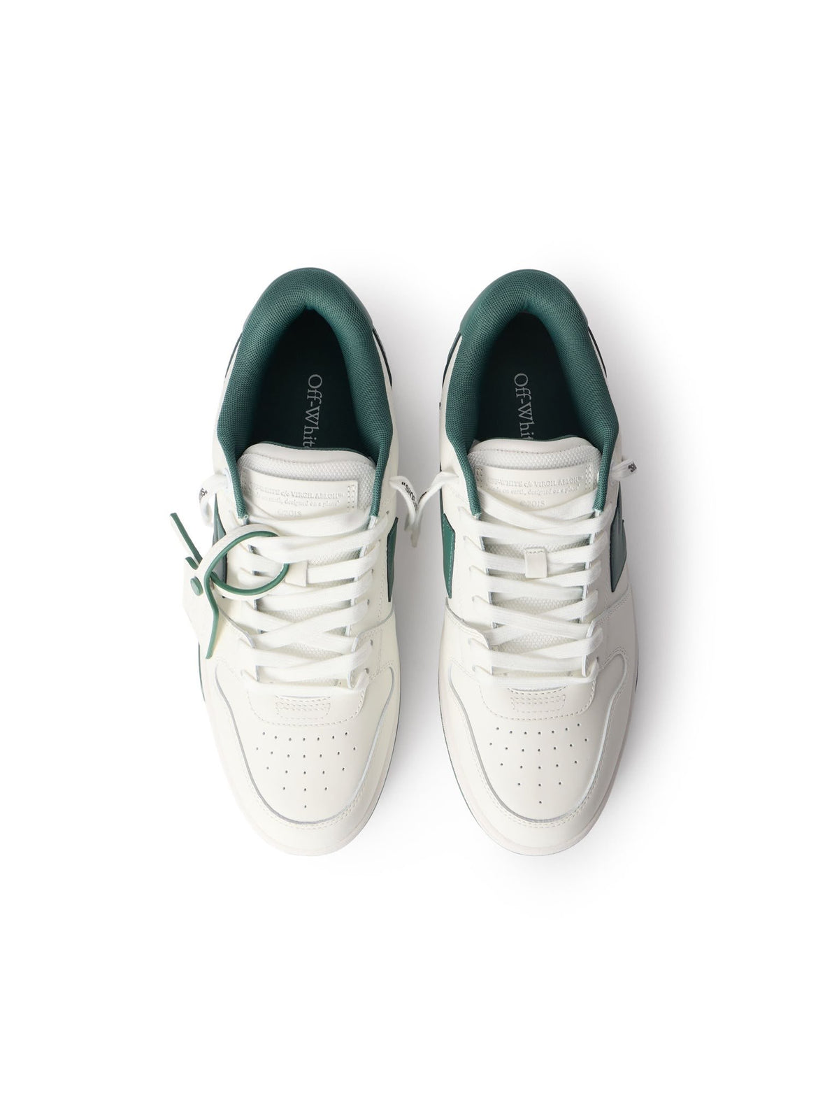 OUT OF OFFICE CALF LEATH - - OFF-WHITE