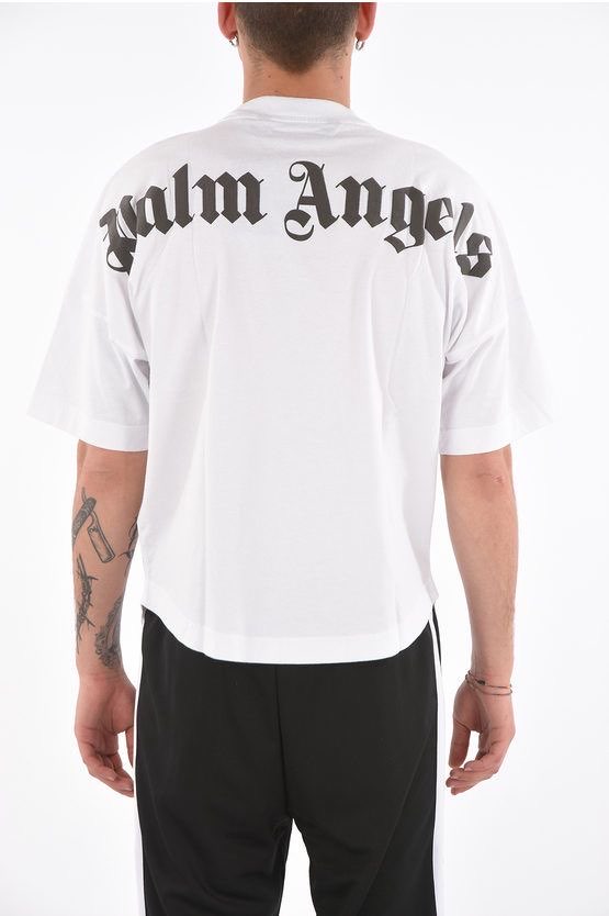 CLASSIC LOGO OVER TEE - - PALM ANGELS