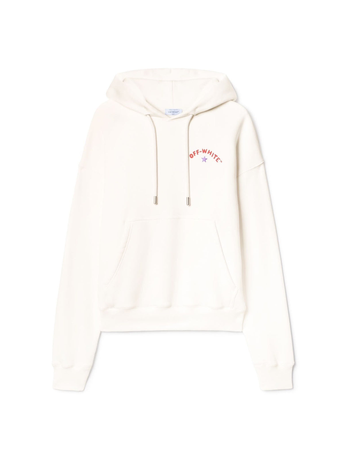 STAR ARROW SKATE HOODIE - - OFF-WHITE