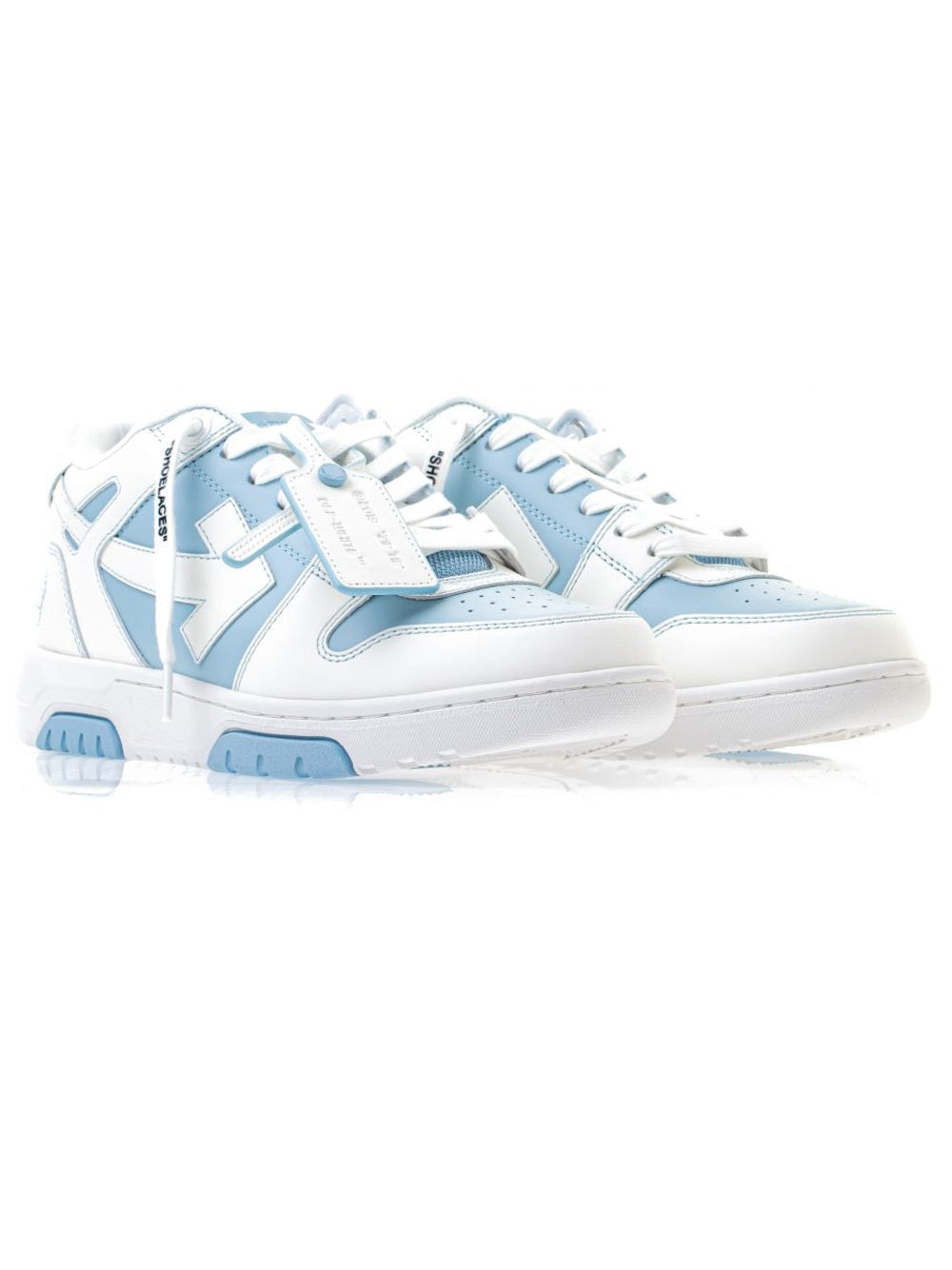 OUT OF OFFICE CALF LEATH - - OFF-WHITE