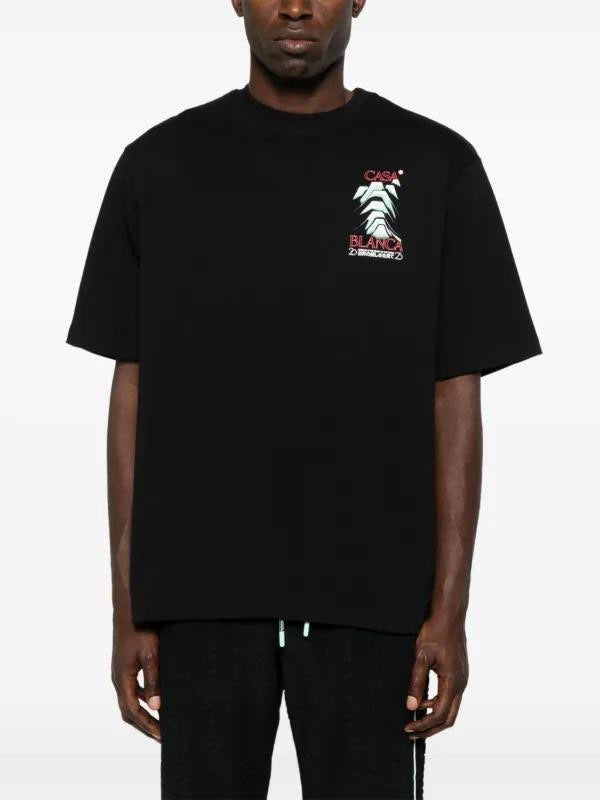 FROSTY MOUNTAIN SCREEN PRINTED - - CASABLANCA