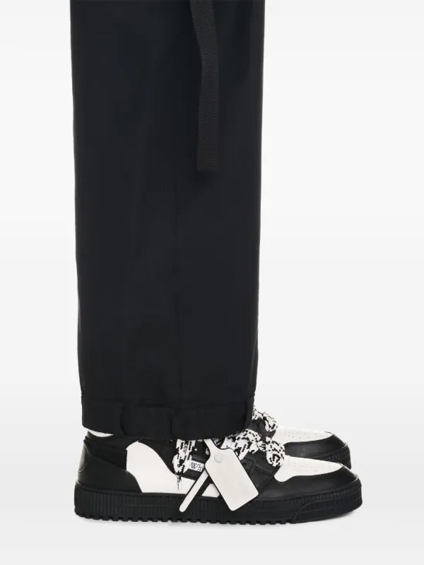 3.0 OFF COURT CALF LEA - - OFF-WHITE