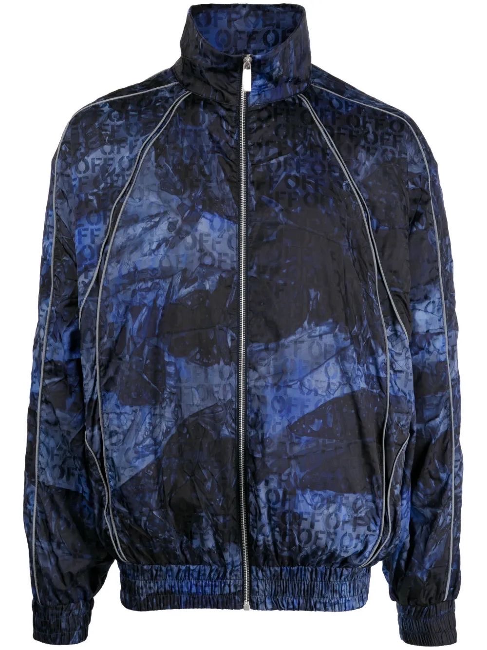 OFF AO BIKER WINDBREAKER - - OFF-WHITE