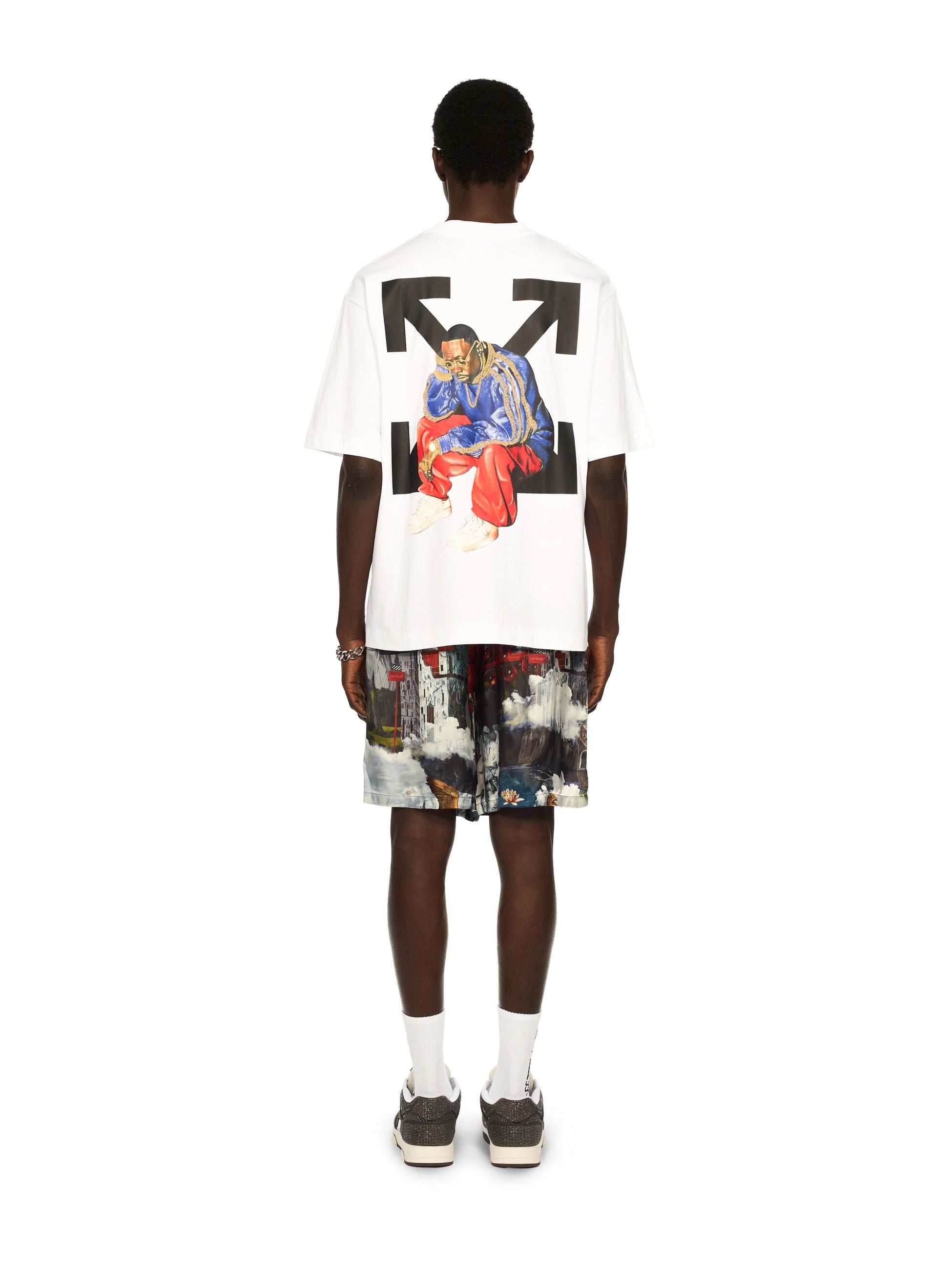 THINKMAN ARROW SKATE SS TEE - - OFF-WHITE