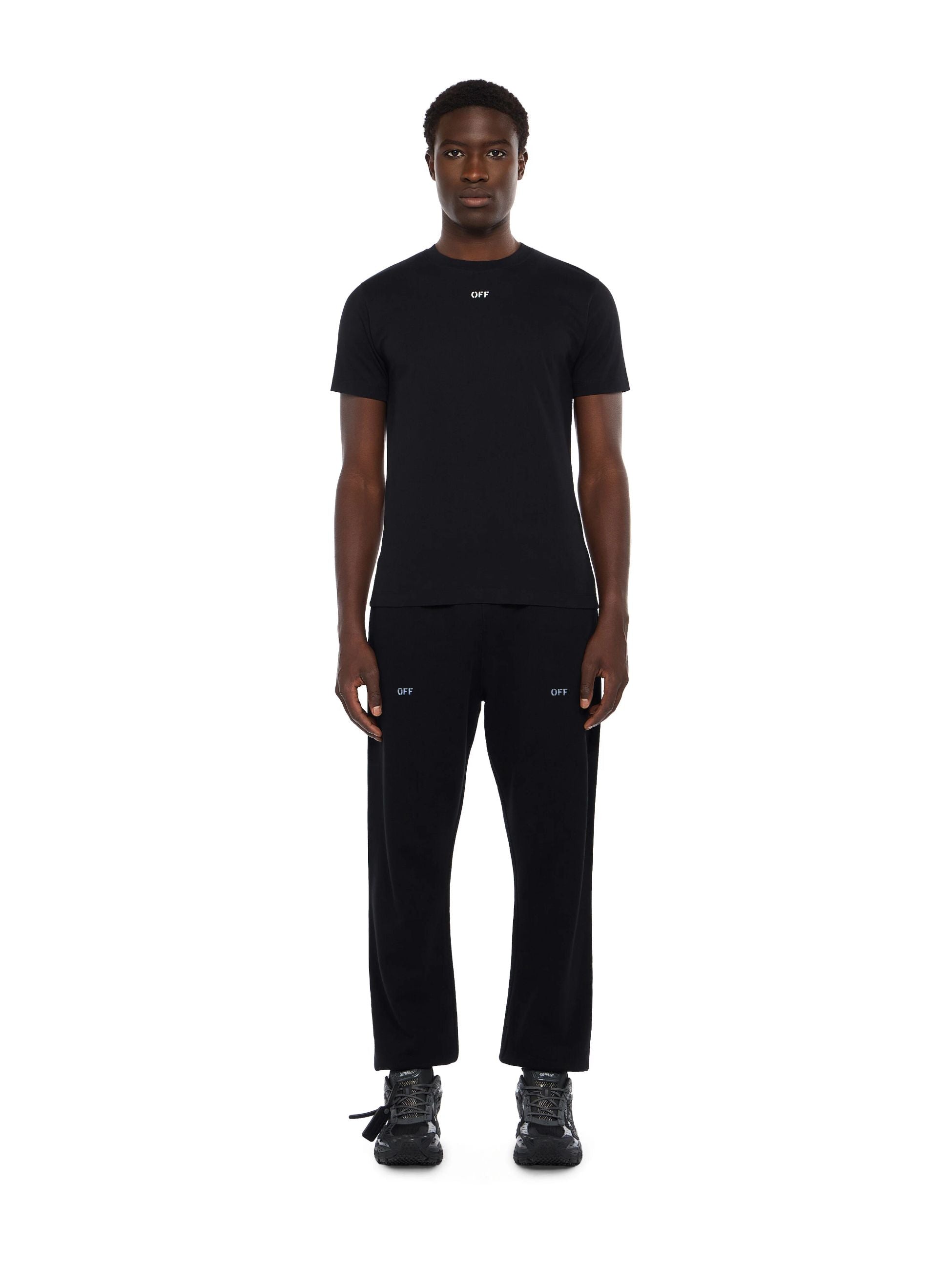 NEWSPAPER ARR SLIM SS TEE - - OFF-WHITE