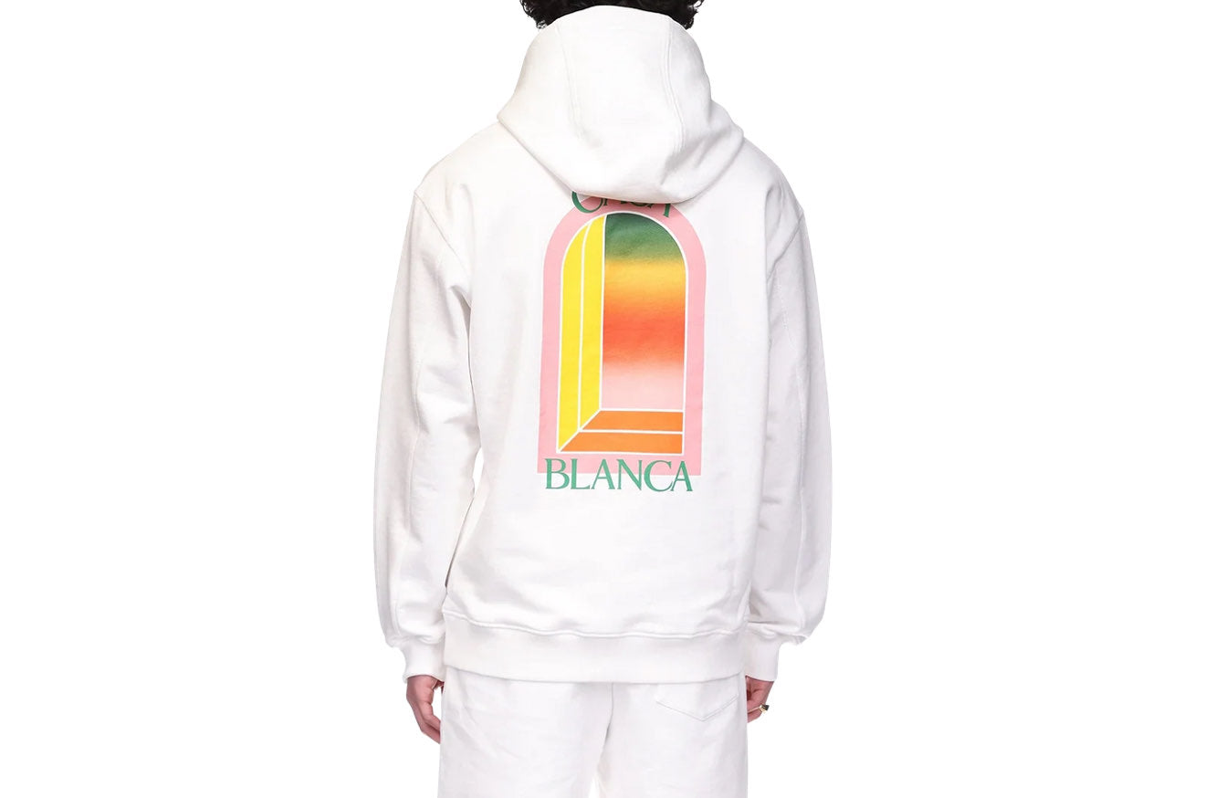 GRADIENT ARCH LOGO HOODIE - - CASABLANCA