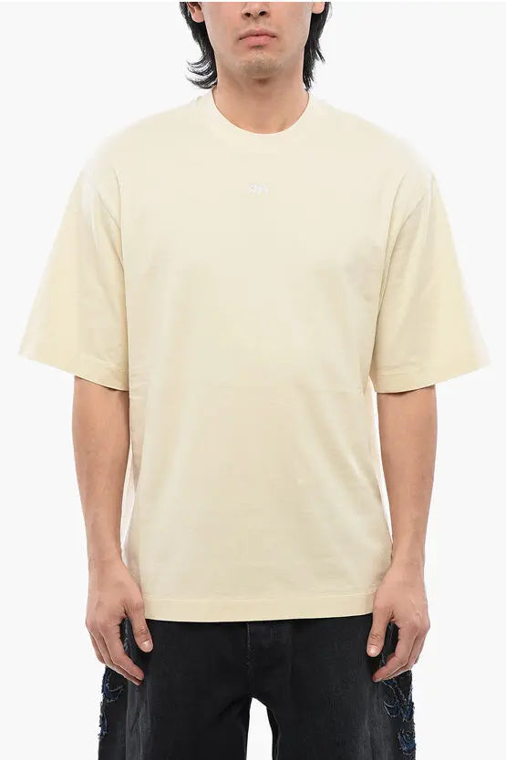 ARROW EMB SKATE SS TEE - - OFF-WHITE