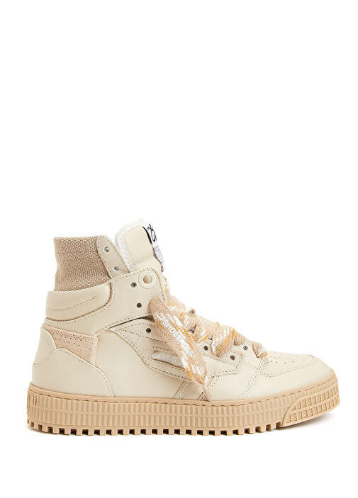 3.0 OFF COURT CALF LEA - - OFF-WHITE