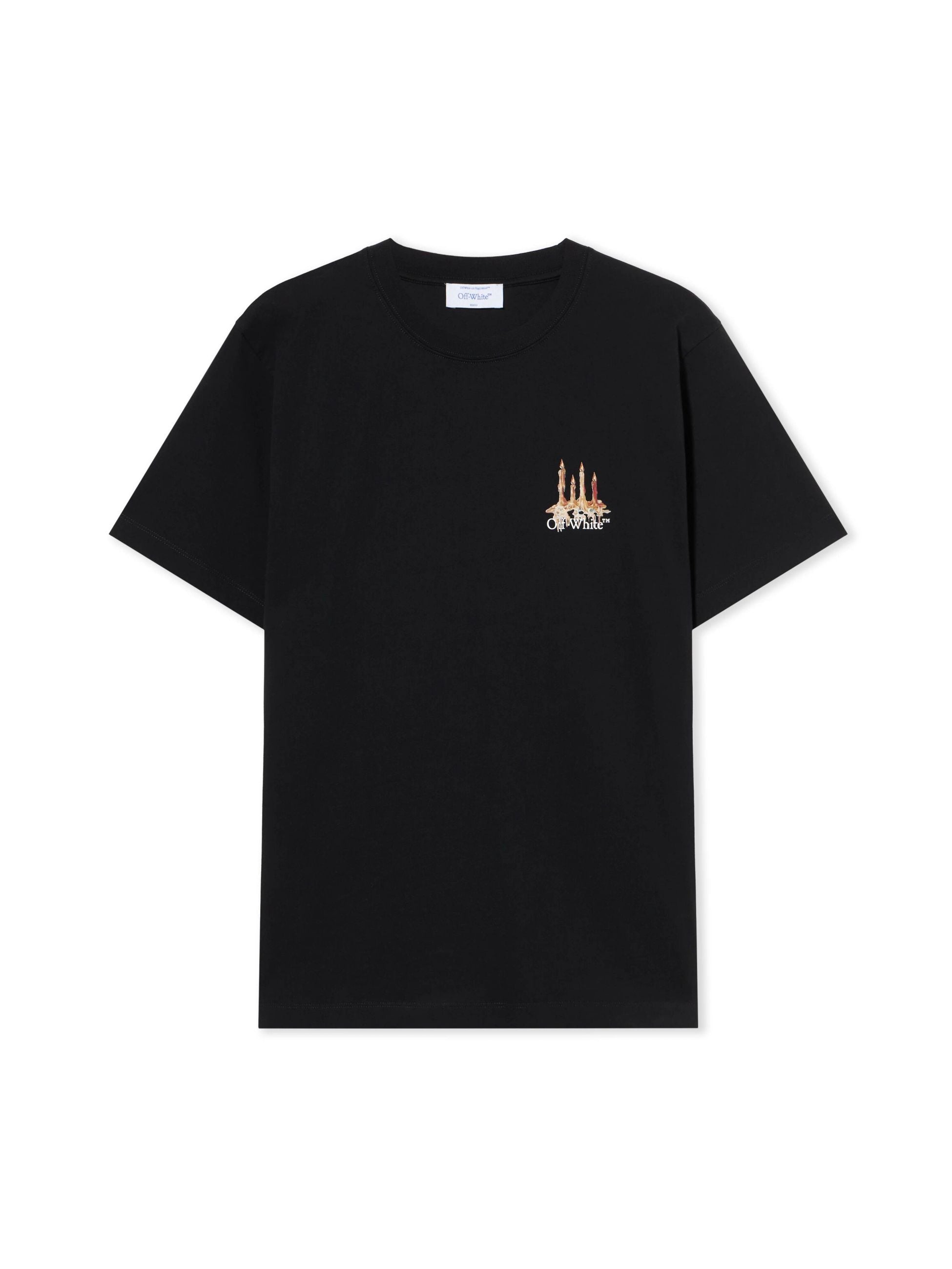 BUILDING ARROW SLIM SS TEE - - OFF-WHITE