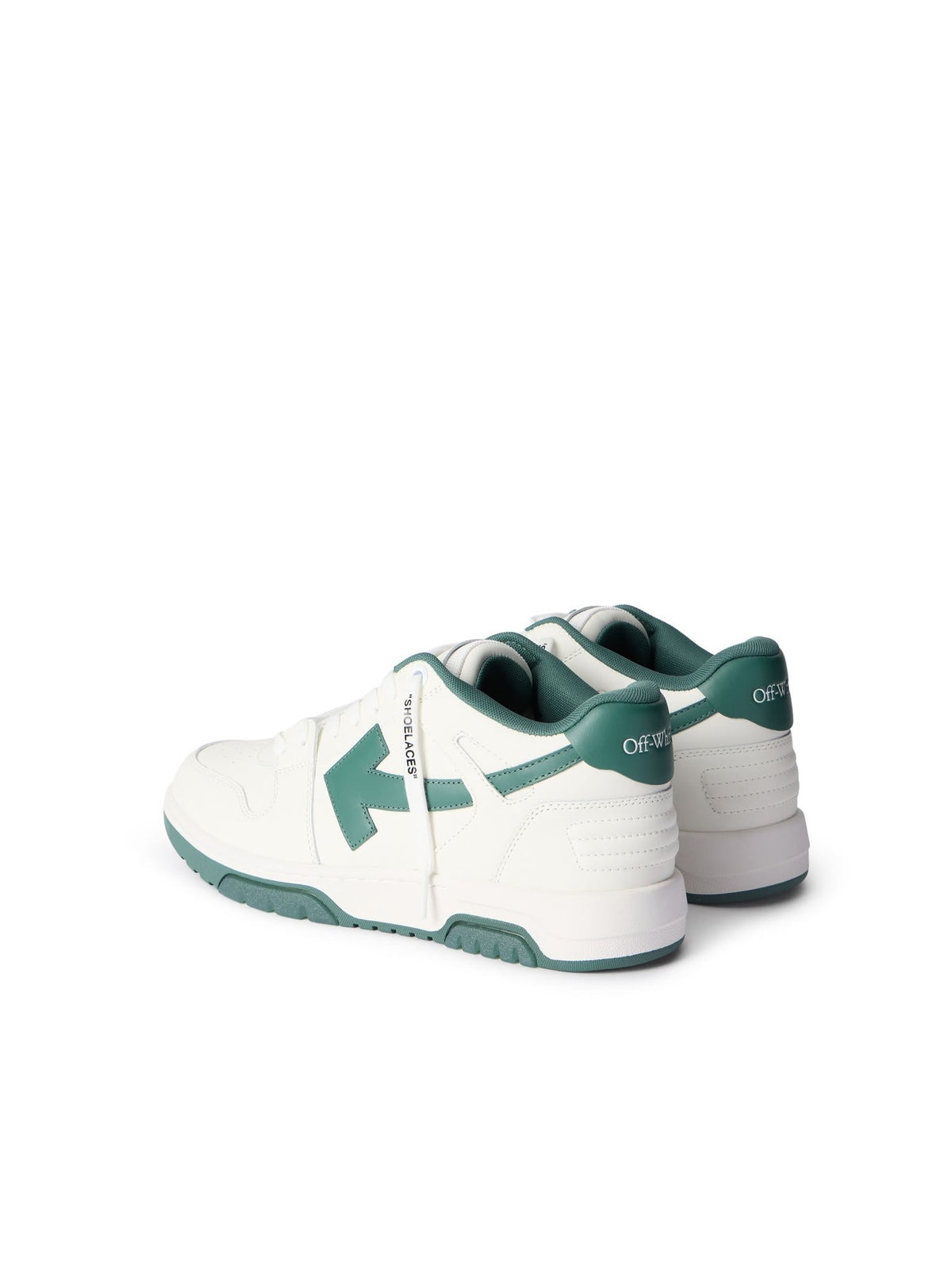 OUT OF OFFICE CALF LEATH - - OFF-WHITE