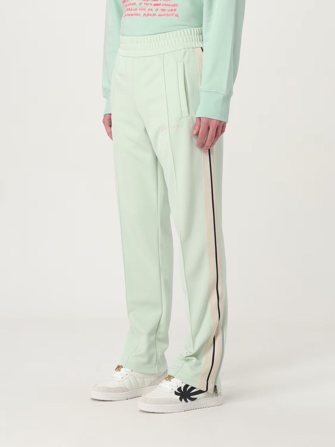 CLASSIC LOGO TRACK PANTS - - PALM ANGELS