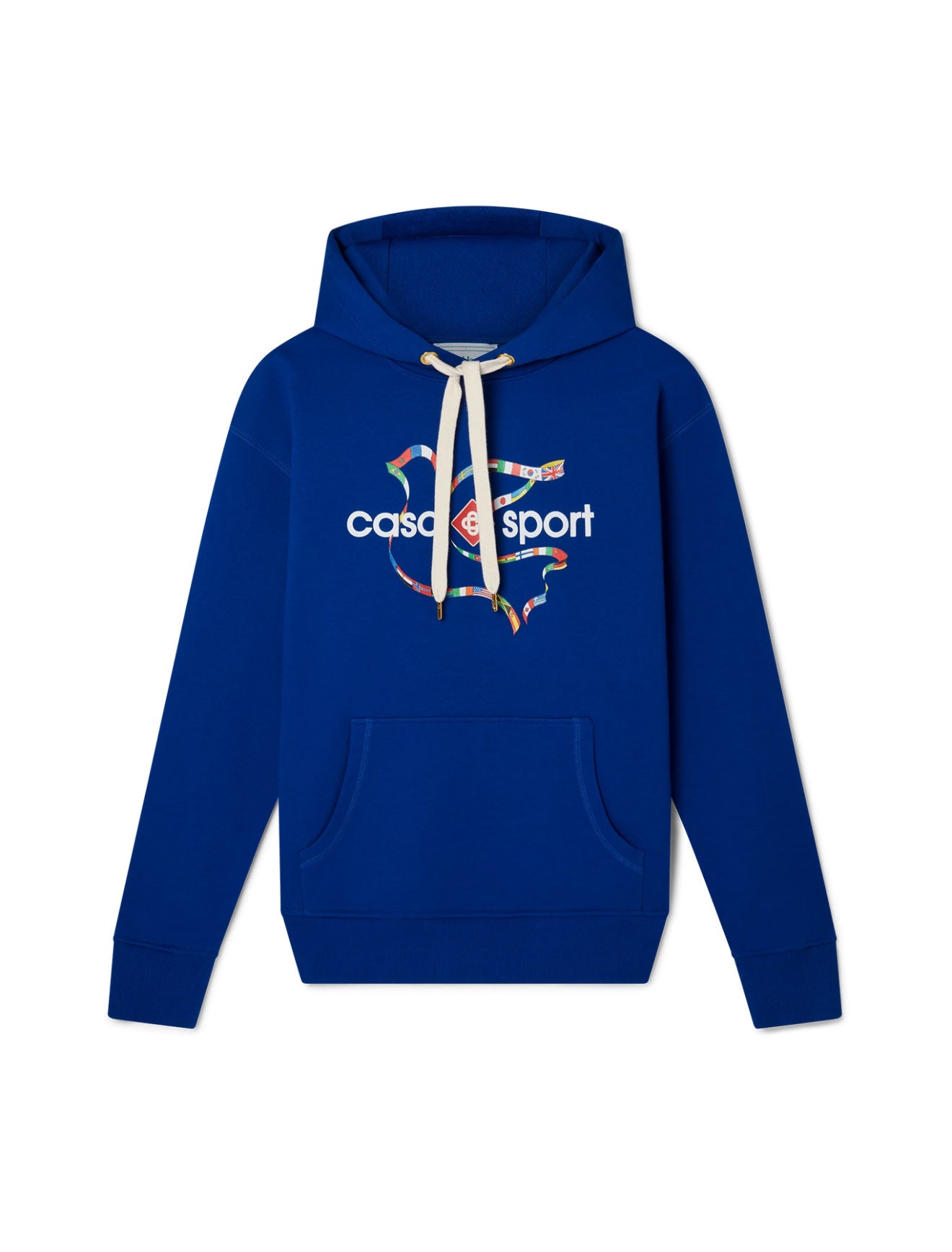 DRAPEAU DE COLLOMBES PRINTED HOODED - - CASABLANCA
