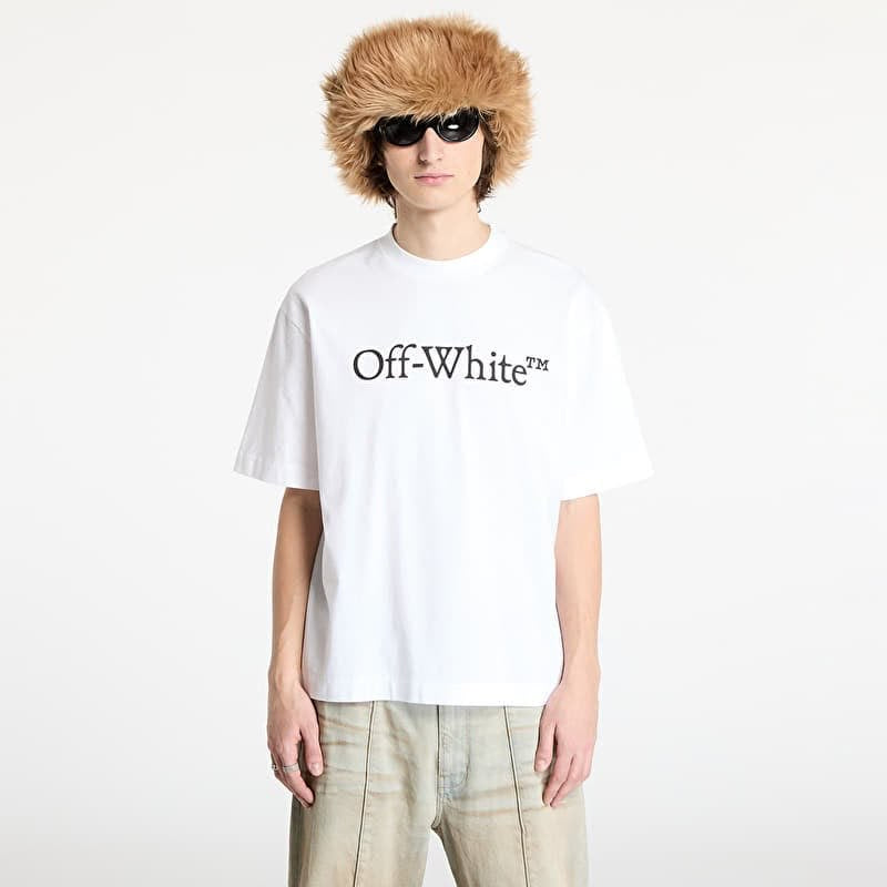 BIG BOOKISH SKATE SS TEE - - OFF-WHITE