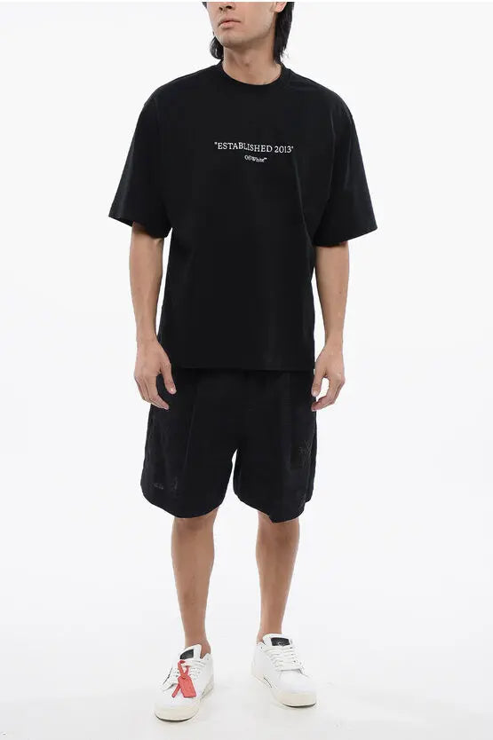 EST 2013 SKATE SS TEE - - OFF-WHITE
