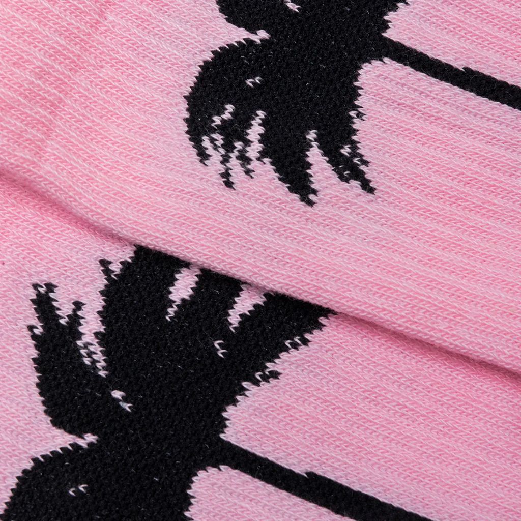 PALM SOCKS BABYPINK - - PALM ANGELS DONNA