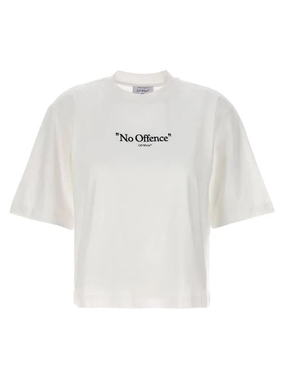 NO OFFENCE BASIC TEE - - OFF-WHITE DONNA