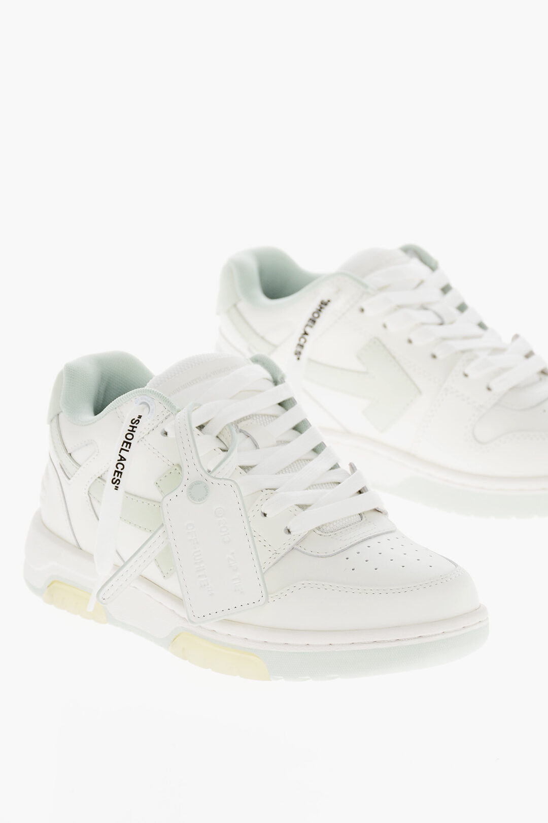 OUT OF OFFICE CALF LEATH - - OFF-WHITE