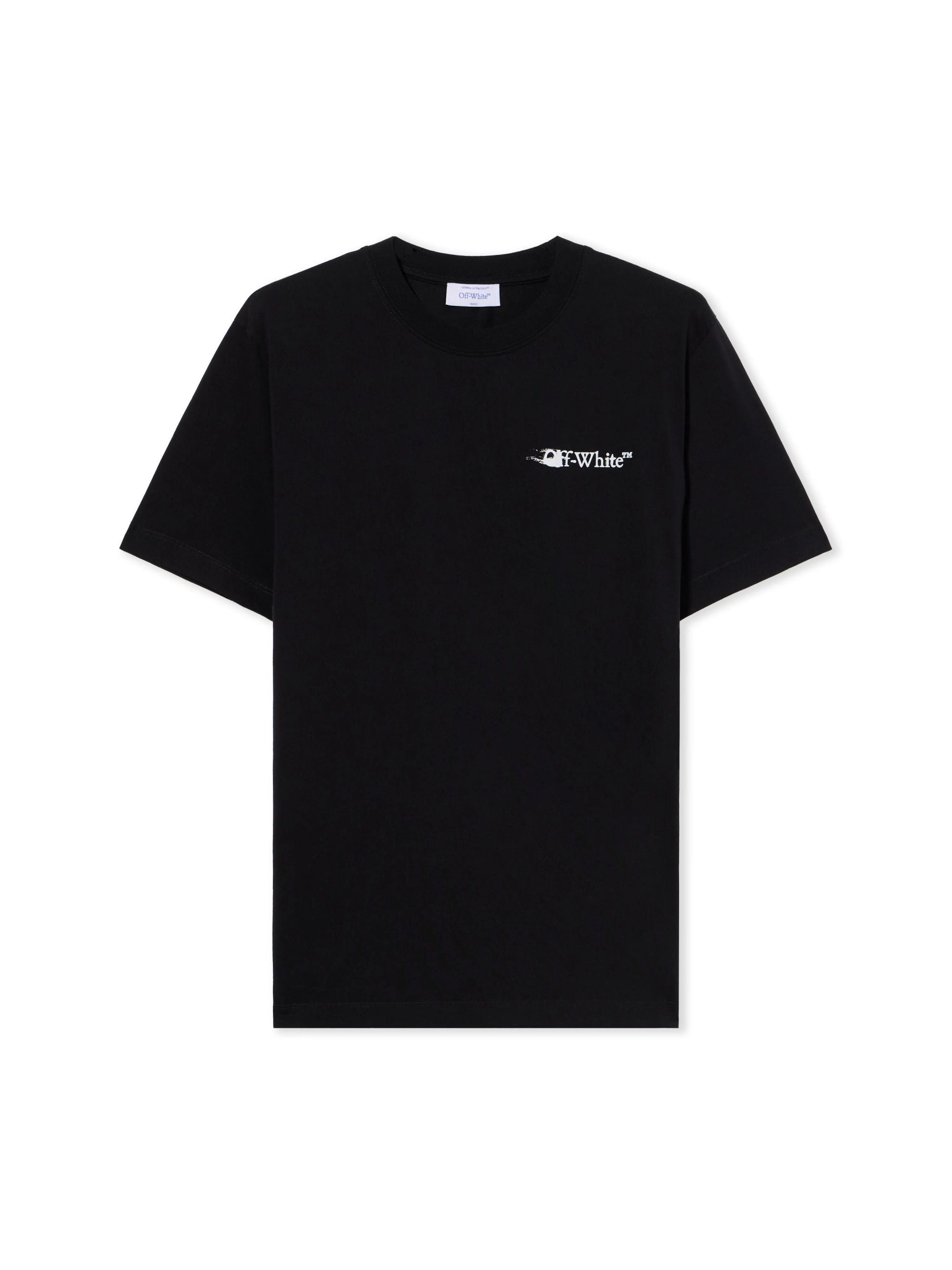 INK ARROW SLIM SS TEE - - OFF-WHITE
