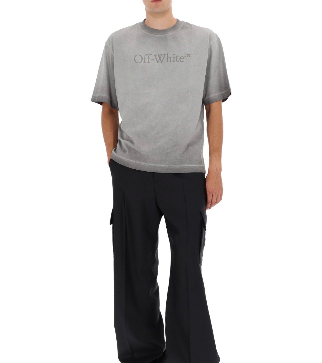 LAUNDRY SKATE SS TEE - - OFF-WHITE