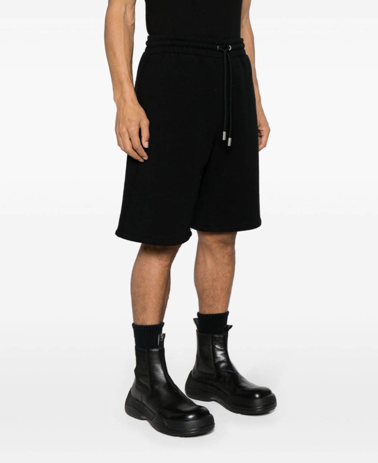BANDANA ARR SKATE SWEATSHORT - - OFF-WHITE