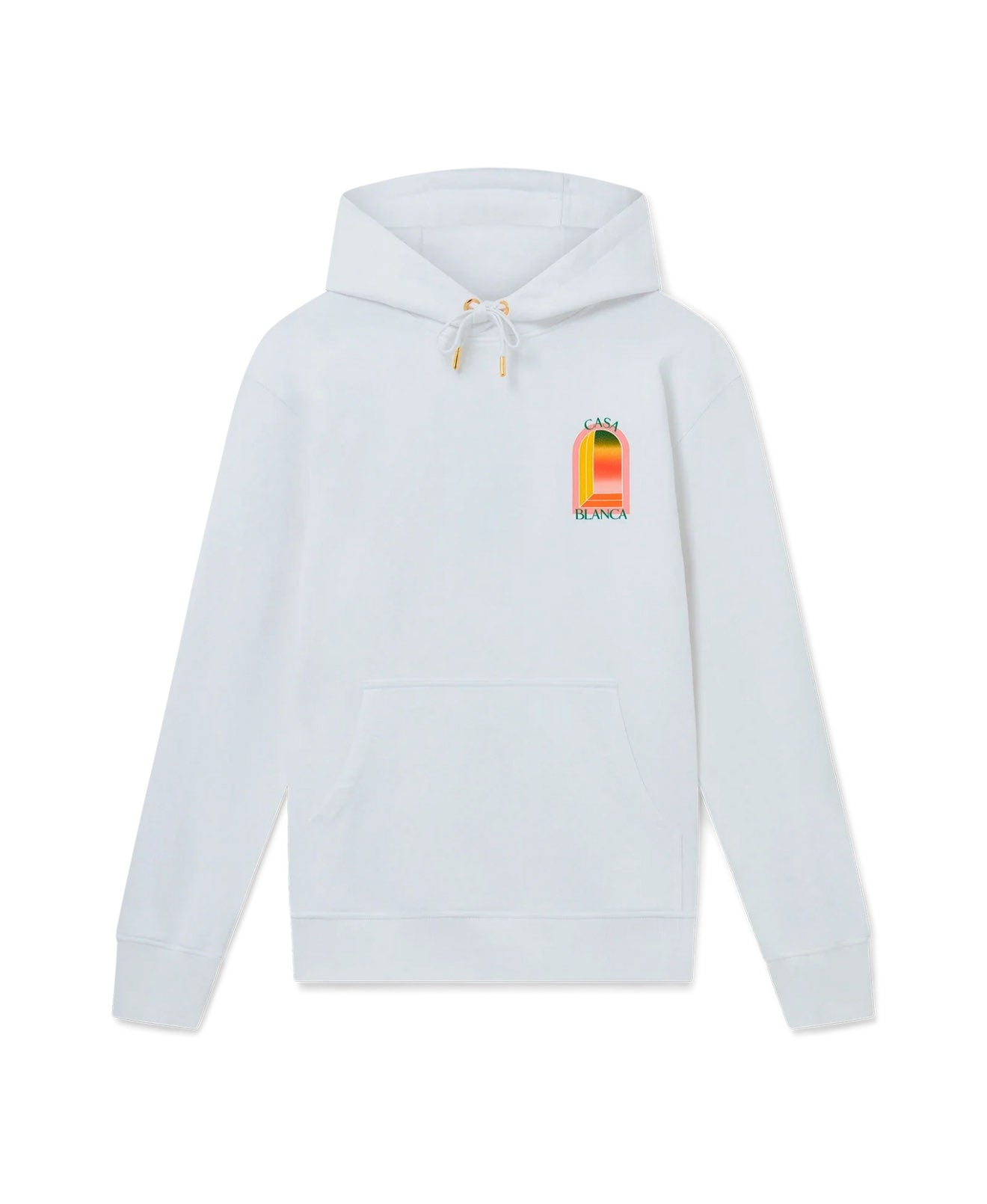GRADIENT ARCH LOGO HOODIE - - CASABLANCA