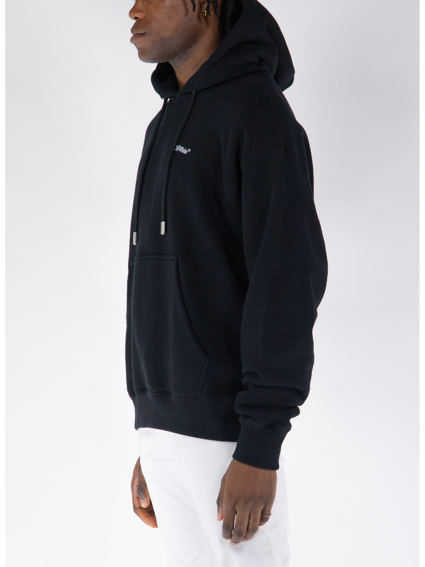 TATTOO ARROW SKATE HOODIE - - OFF-WHITE