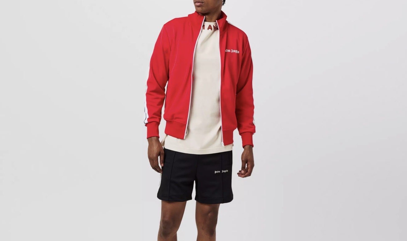 CLASSIC TRACK JACKET - - PALM ANGELS