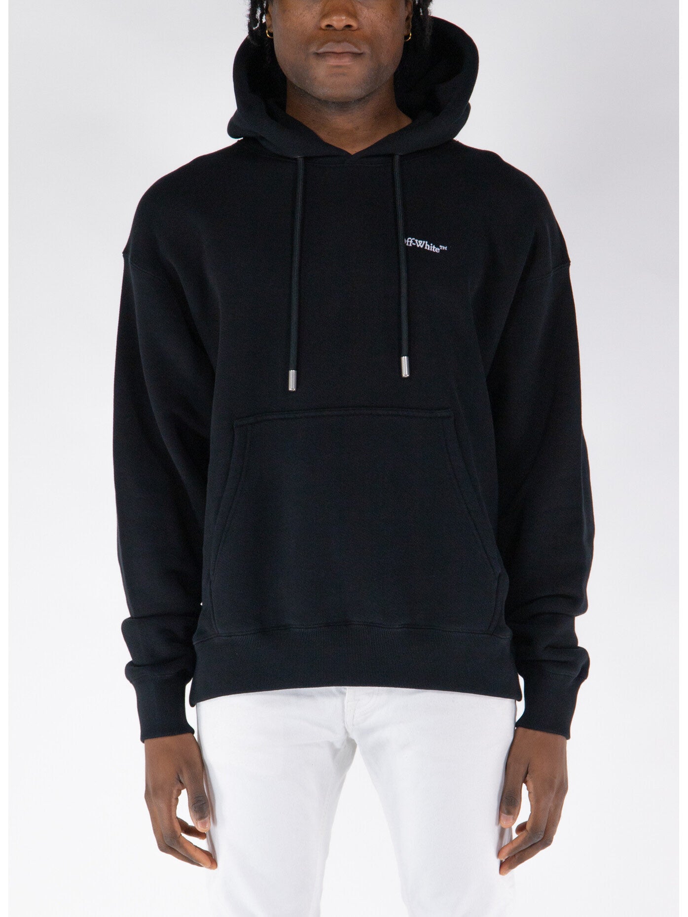 TATTOO ARROW SKATE HOODIE - - OFF-WHITE