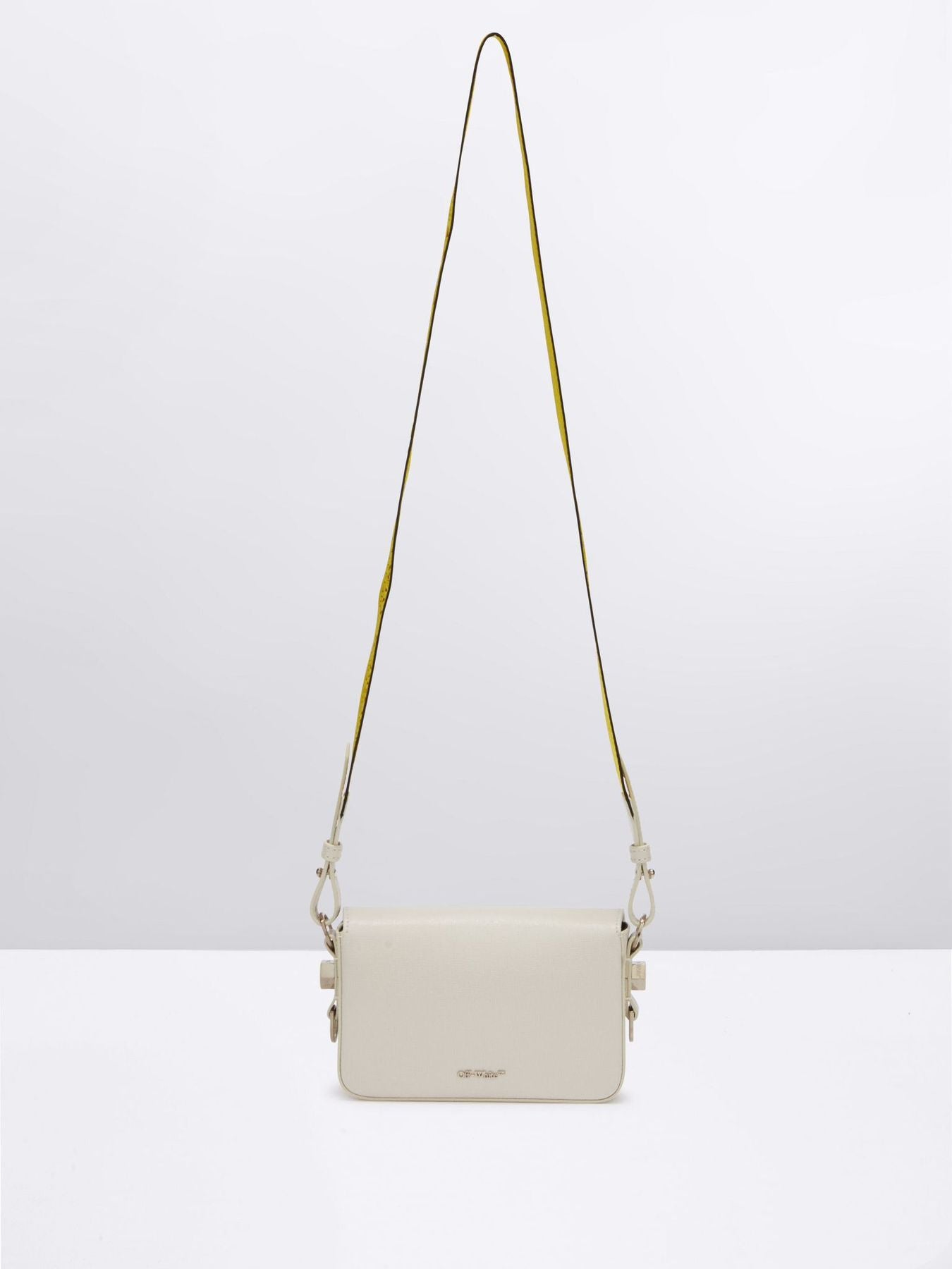 DIAG MINI FLAP BAG INDUSTRIAL - - OFF-WHITE DONNA