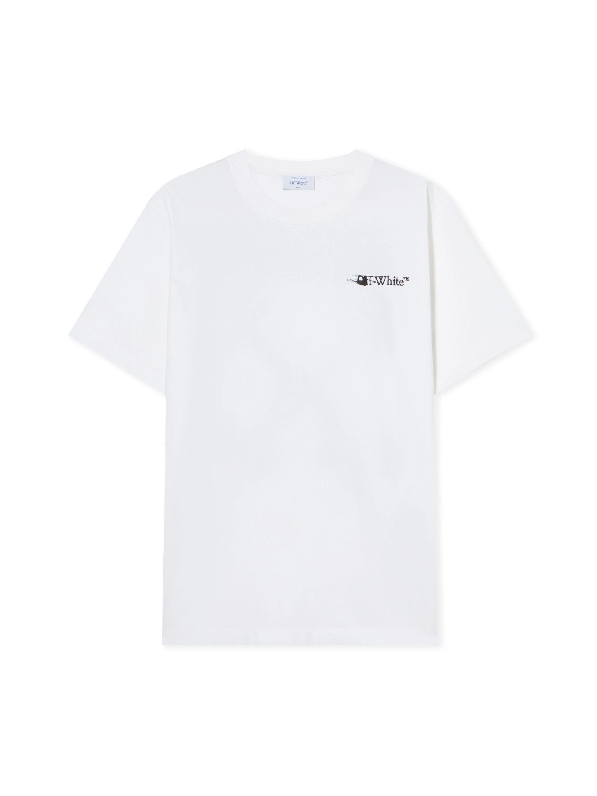 INK ARROW SLIM SS TEE - - OFF-WHITE