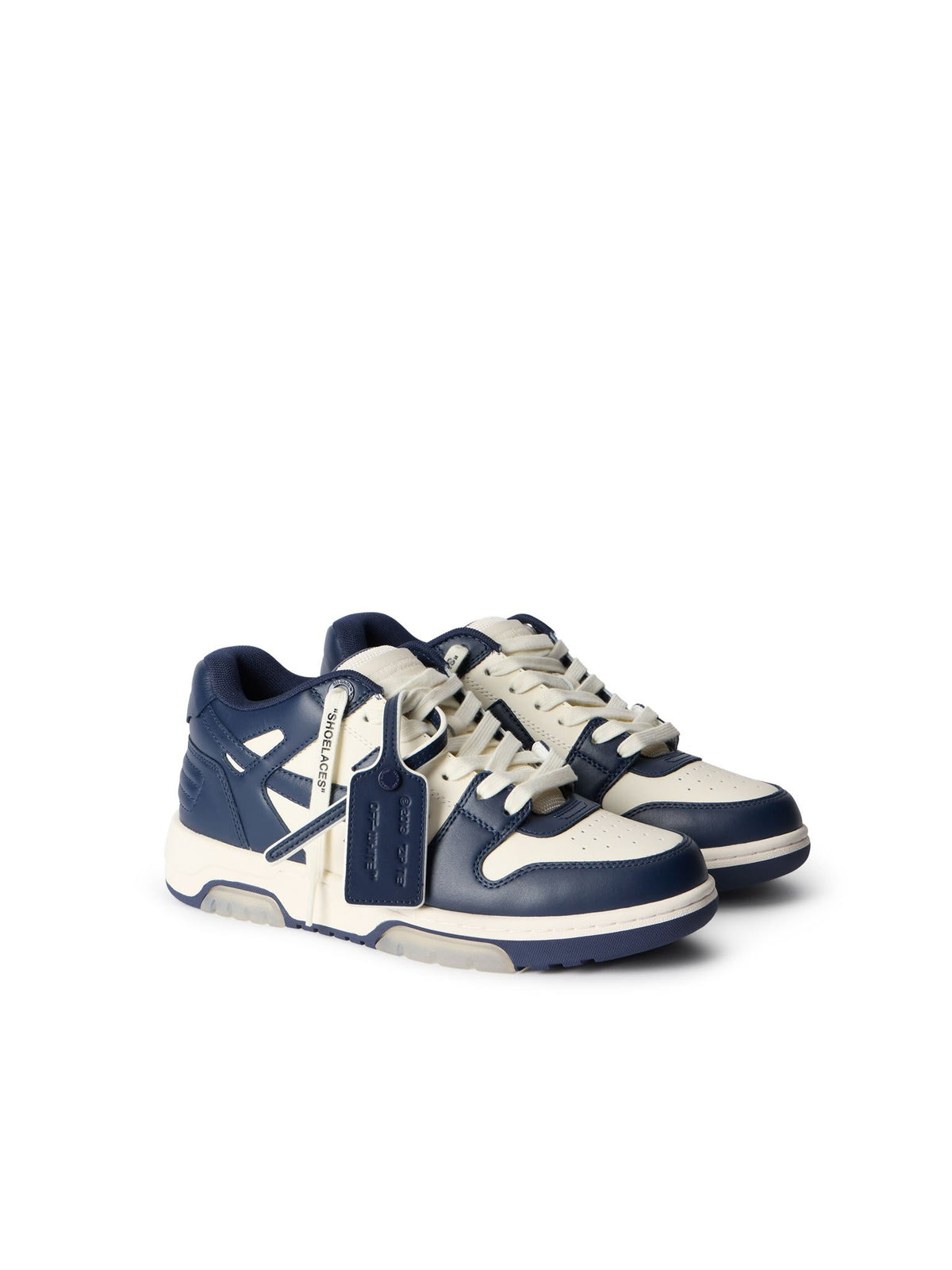 OUT OF OFFICE CALF LEATH - - OFF-WHITE