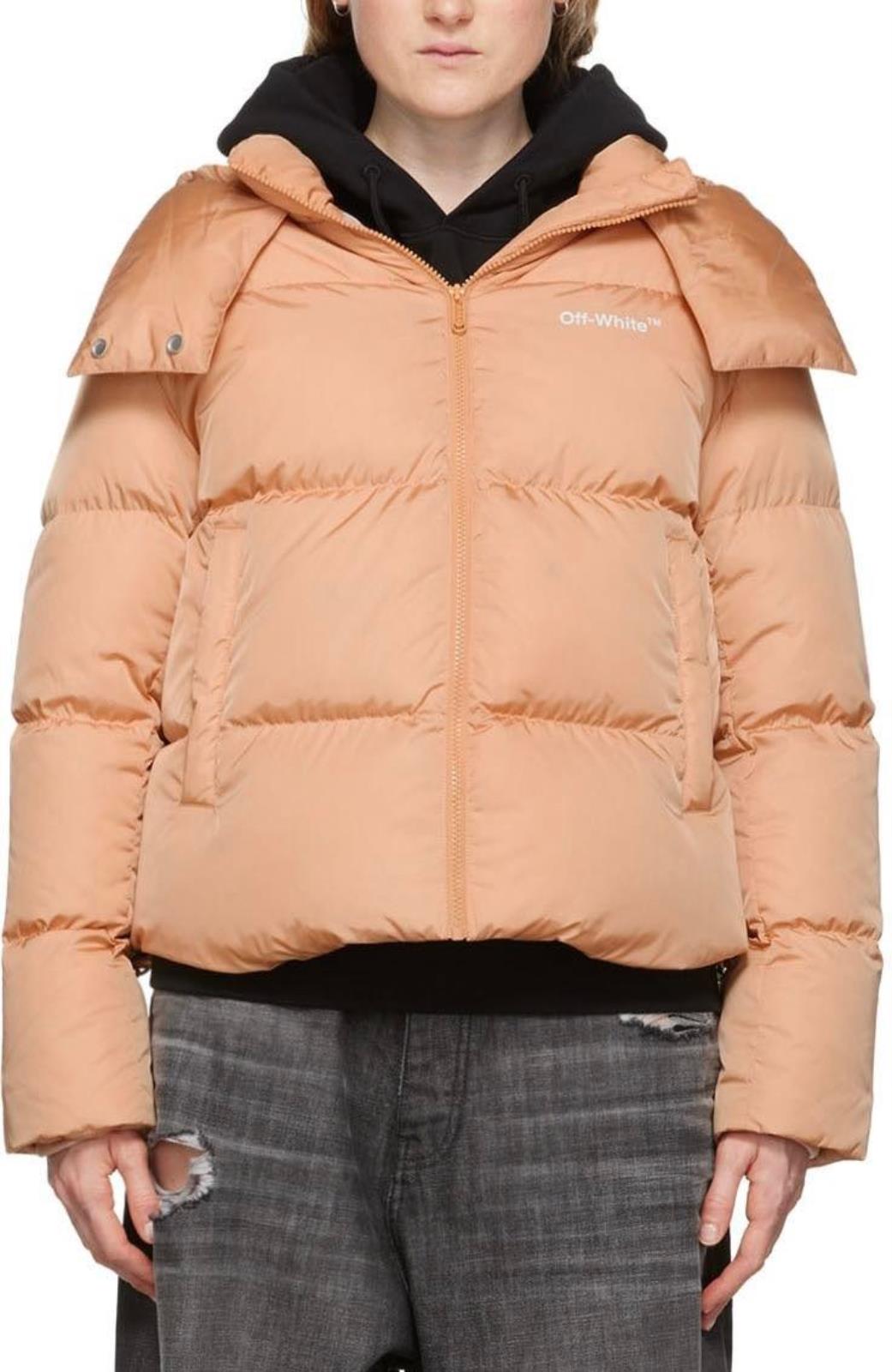 DIAG REGULAR PUFFER  -  - OFF-WHITE DONNA