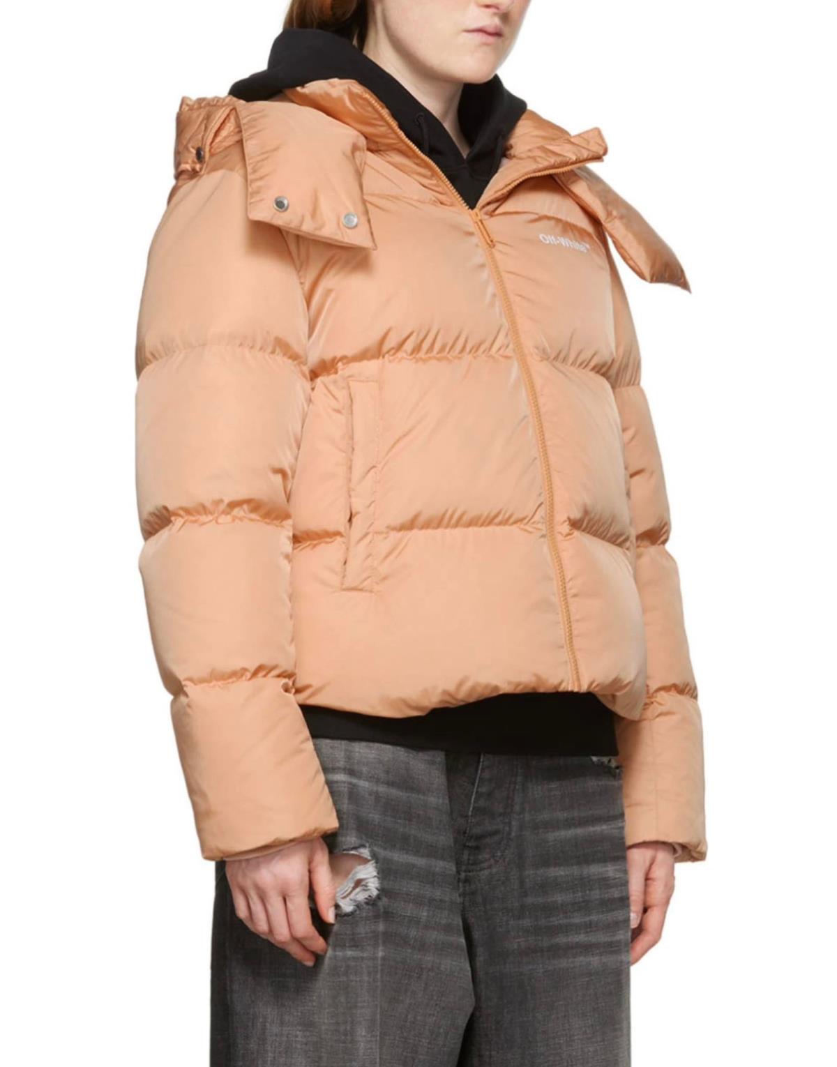 DIAG REGULAR PUFFER  -  - OFF-WHITE DONNA