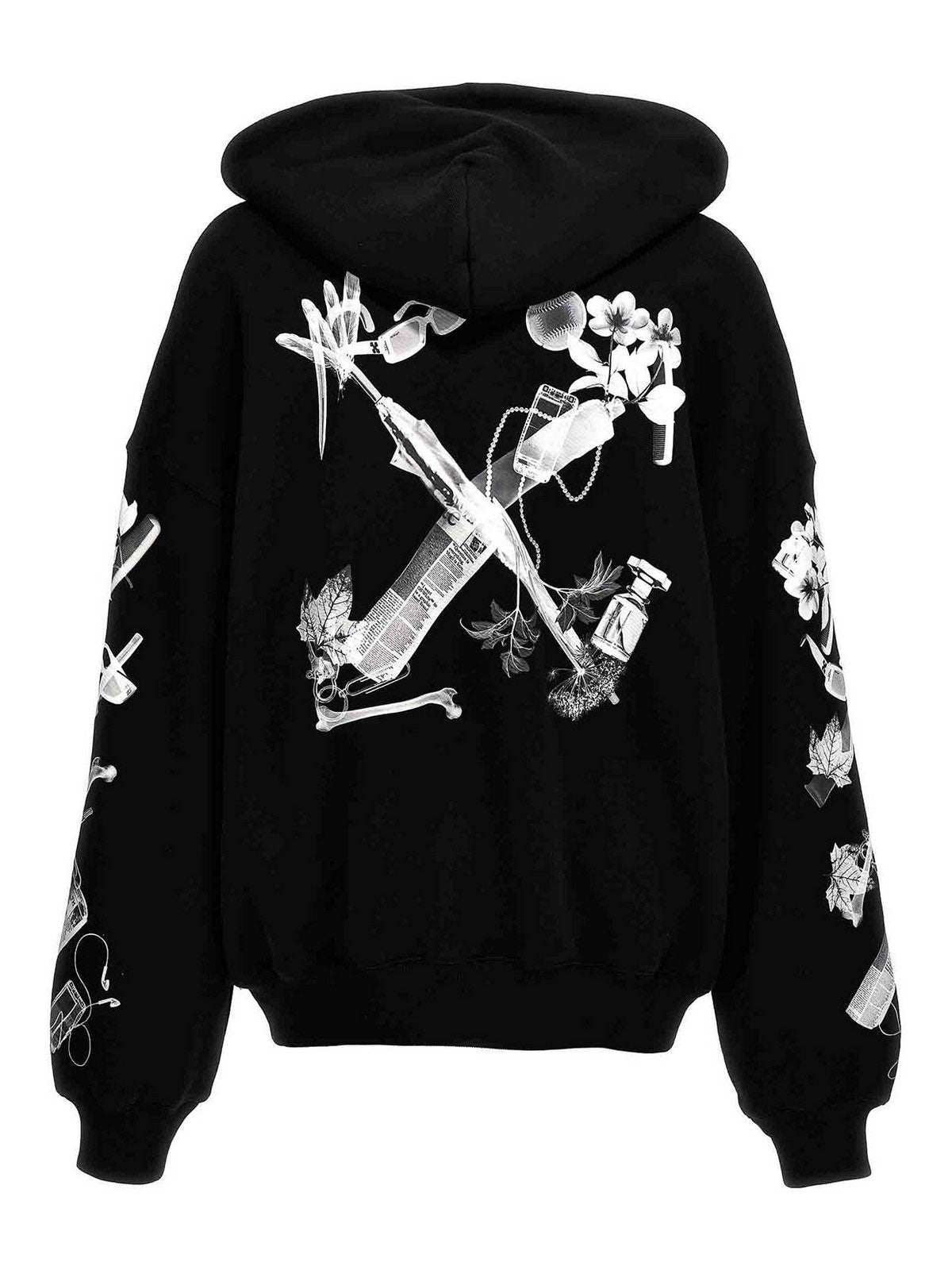 SCAN ARR OVER HOODIE -  - OFF-WHITE