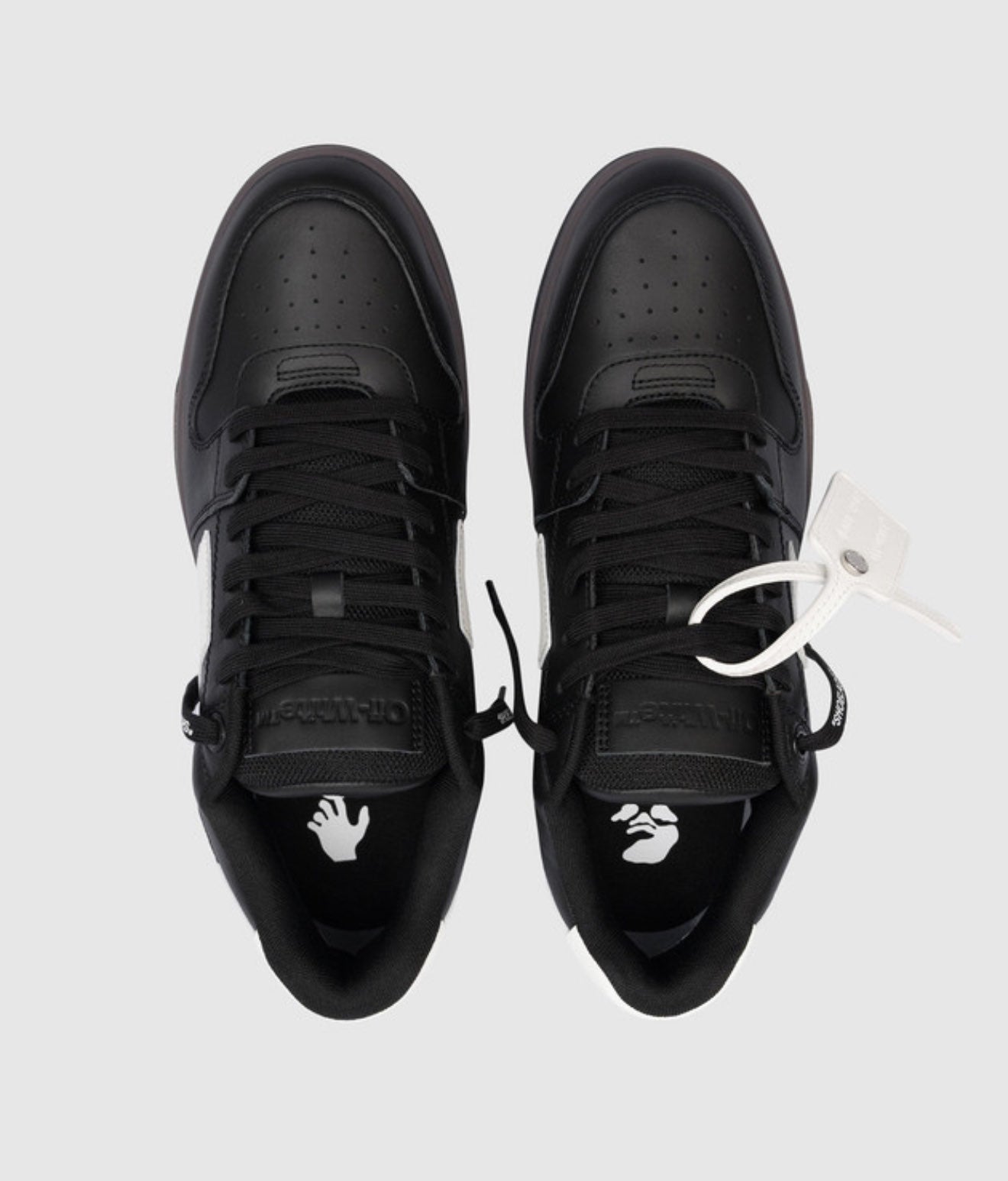 OUT OF OFFICE CALF LEATH -  - OFF-WHITE