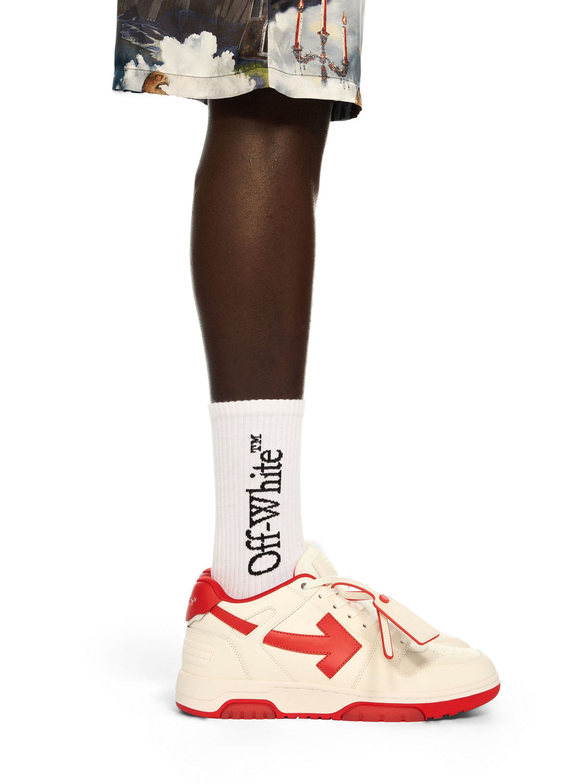 OUT OF OFFICE CALF LEATH -  - OFF-WHITE