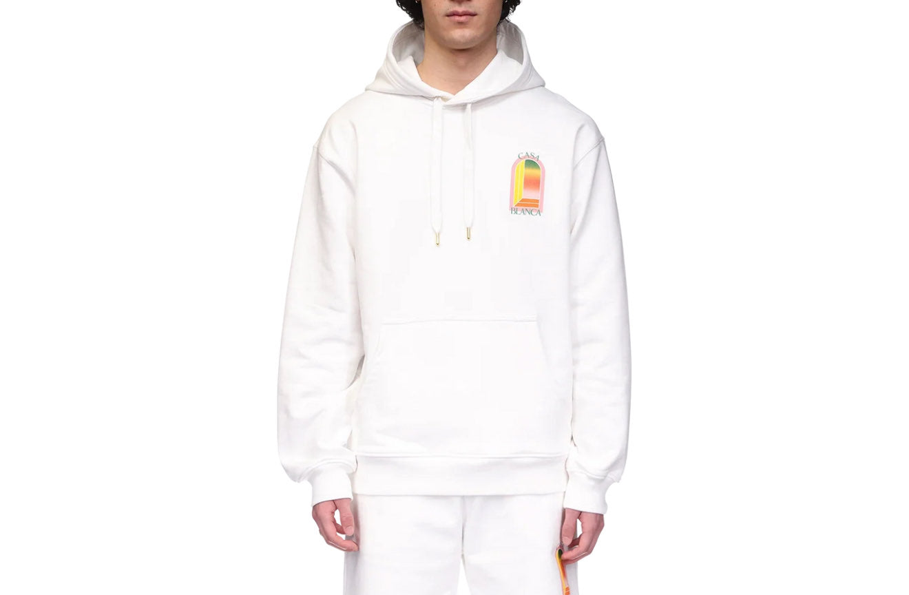 GRADIENT ARCH LOGO HOODIE -  - CASABLANCA