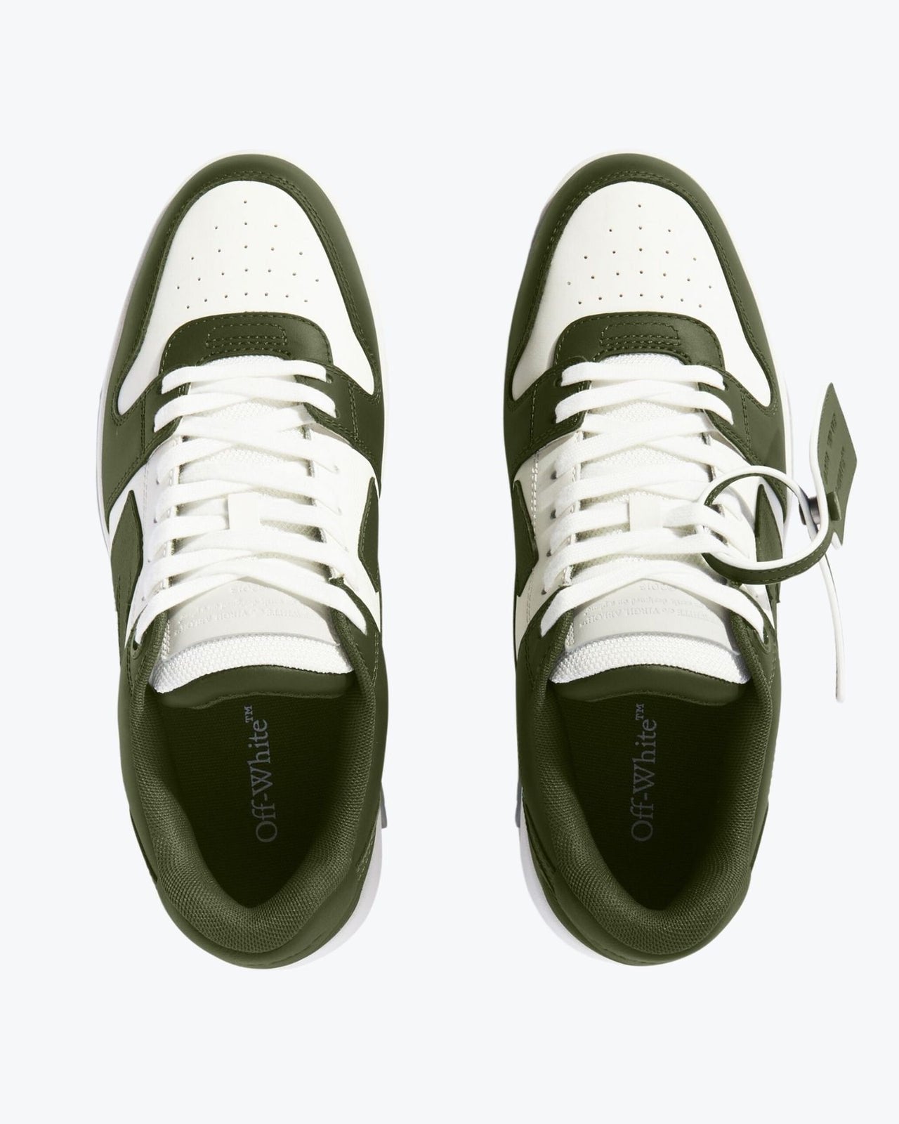 OUT OF OFFICE CALF LEATH -  - OFF-WHITE