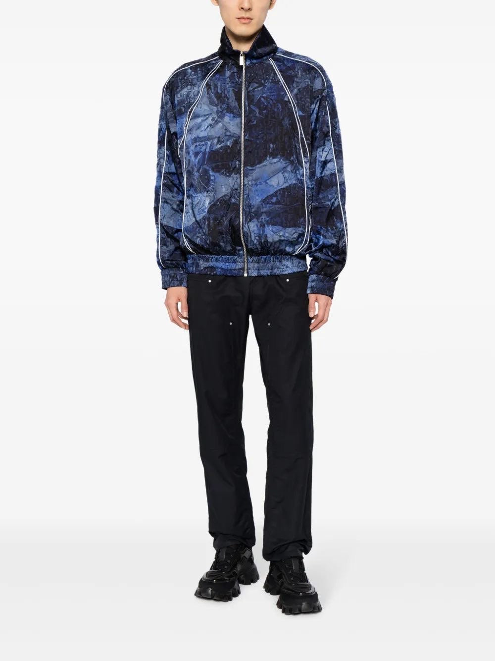 OFF AO BIKER WINDBREAKER -  - OFF-WHITE