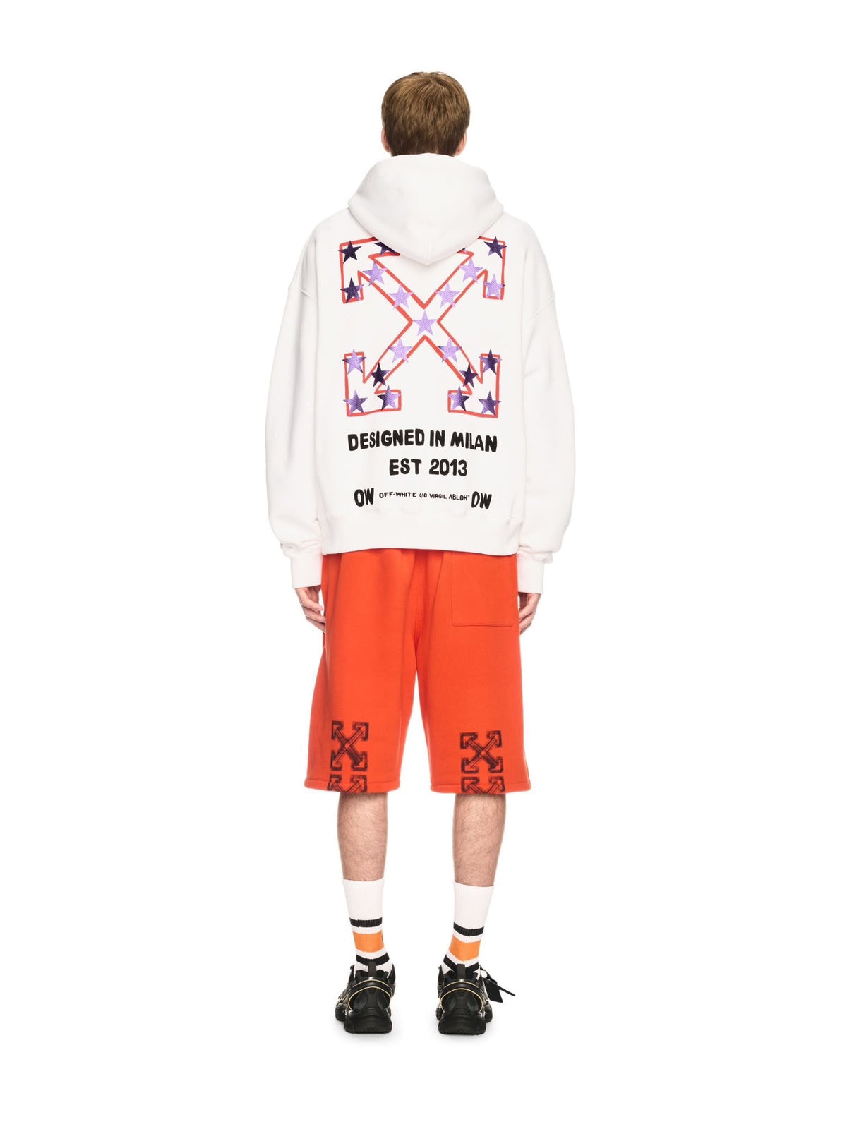 STAR ARROW SKATE HOODIE -  - OFF-WHITE