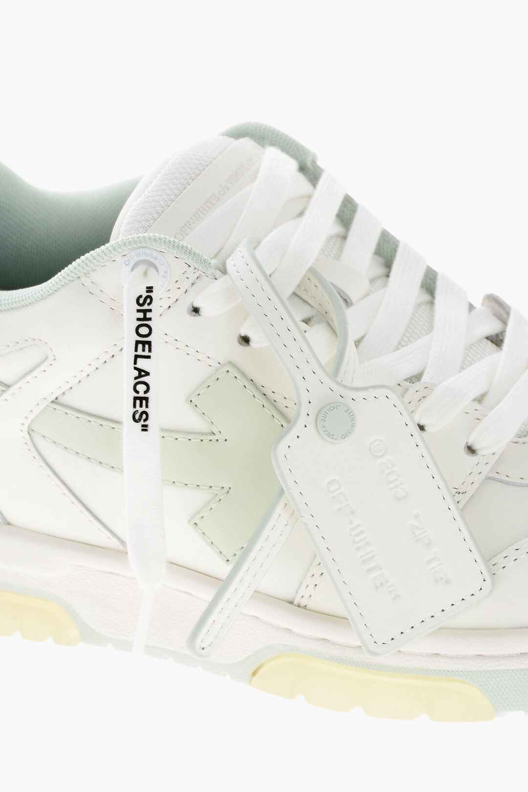 OUT OF OFFICE CALF LEATH -  - OFF-WHITE