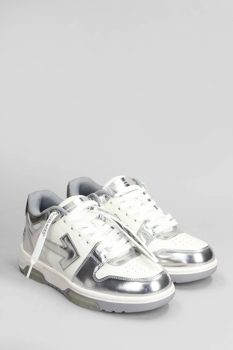 OUT OF OFFICE MIRROR LEATH -  - OFF-WHITE