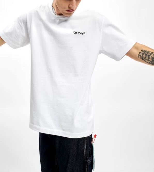 FOR ALL SLIM S/S TEE -  - OFF WHITE
