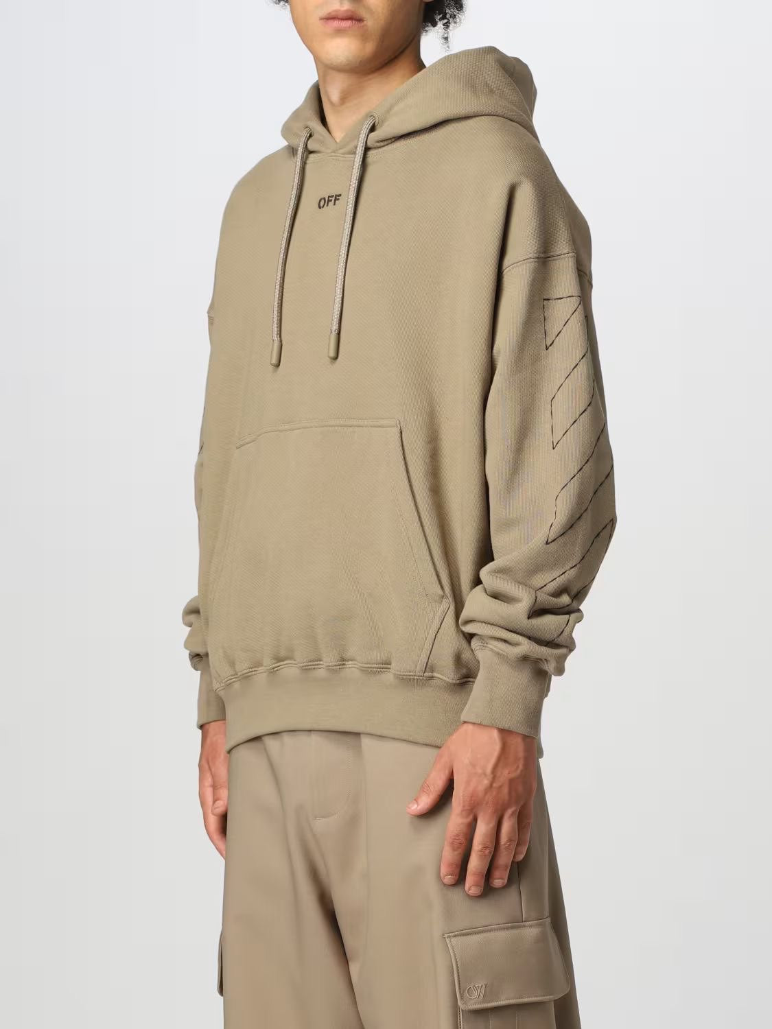 OFF STITCH SKATE HOODIE -  - OFF-WHITE
